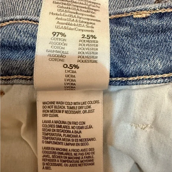 Mother Hustler Roller Ankle High on the Hog Jeans size 25 - Picture 8 of 13